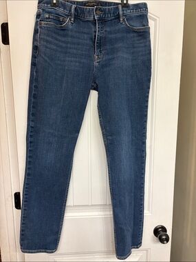 Banana Republic Men’s Straight Leg Blue Denim Jeans 34x32